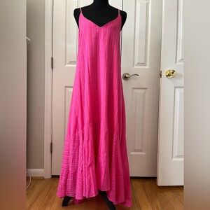 Mustard Seed Pink Maxi Dress Size Small NWT